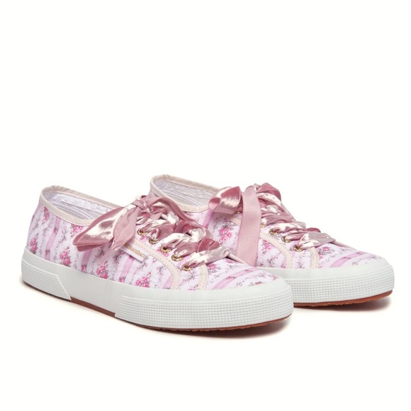 LoveShackFancy Shoes - LOVESHACKFANCY Superga Sneakers Daydream Pink